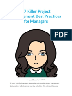 17 Killer Project Management Best Practices For Managers