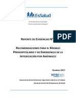 Recomendac Manejo Intoxicac Amoniaco PDF