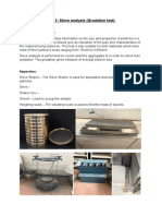 Lab 2 - Sieve Analysis