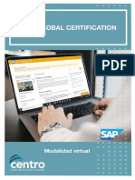 BROCHURE COMERCIAL - SAP SAP Global Certification - Online Exam (6 Attempts) - CER006 PDF