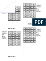 Sopas de Letras