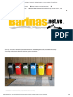 El Reciclaje en Venezuela - Muchas Iniciativas y Pocos Resultados - Portal Barinas PDF