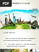 O Lazer e o Turismo