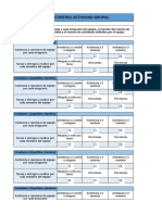 Control asistencia tareas equipo