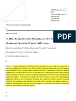 A Methodological Decision-Making Support For The Planning, Design and Operation of Smart Grid Projects