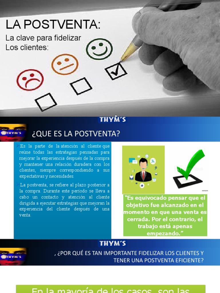 Estrategias Efectivas de Postventa | PDF | Cliente | Business