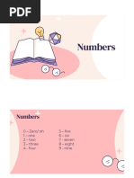 Numbers Material PDF