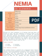 Anemia Case Study: Iron-Deficiency Anemia Secondary to Chronic Kidney Disease