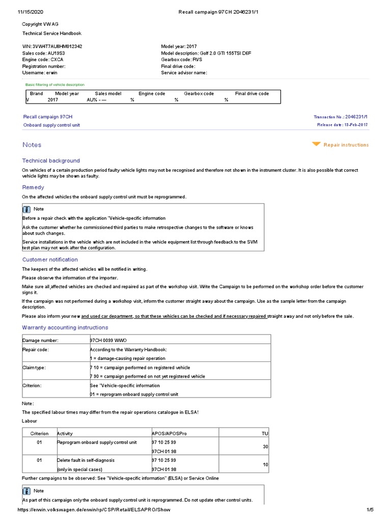 Electronic Service Information System (ERWIN ERWIN) PDF PDF Motor