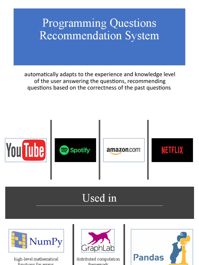 Programming Questions Recommendation System | PDF | Cognition | Computing