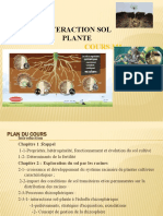 Interaction Sol Plante