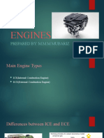 Engines: Prepared By: M.M.M Mubariz