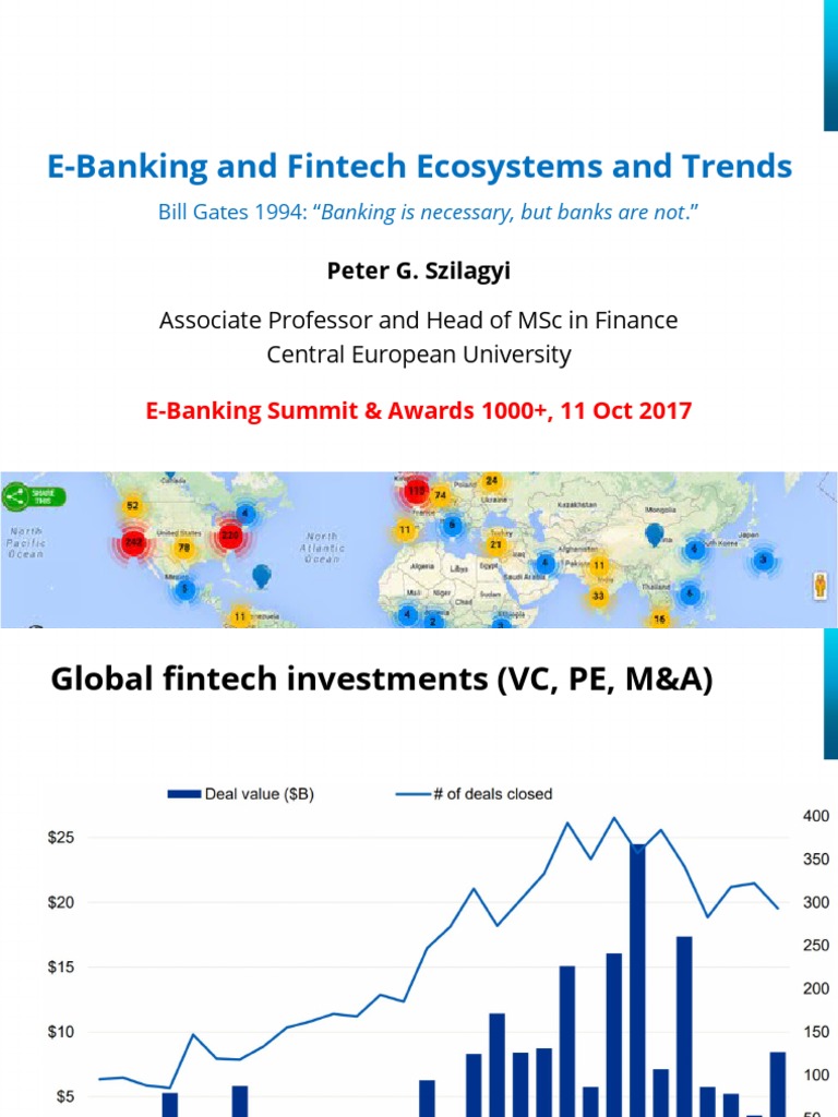 Fintech Trends and E-Banking Insights | PDF | Financial Technology ...