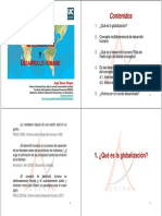 Globalizacion y Desarrollo Humano PDF