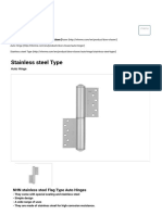 Stainless Steel Type Door Closer Hinge - Door Closer NHN PDF