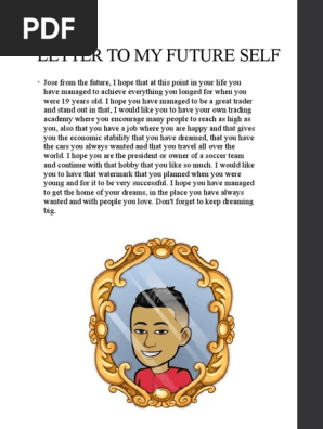 LETTER TO MY FUTURE SELF