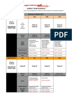 Feb/Mar Combined Schedule