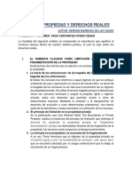 ANÁLISIS Derechos Reales PDF