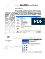 Manual Instalar OpenOffice en Windows PDF