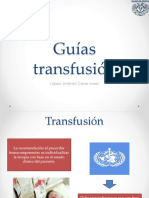 expo guias transfusion
