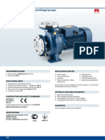 Pedrollo Close Coupled Centrifugal Pump - Flange Connection - F