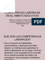 Formacion en Competencias Laborales