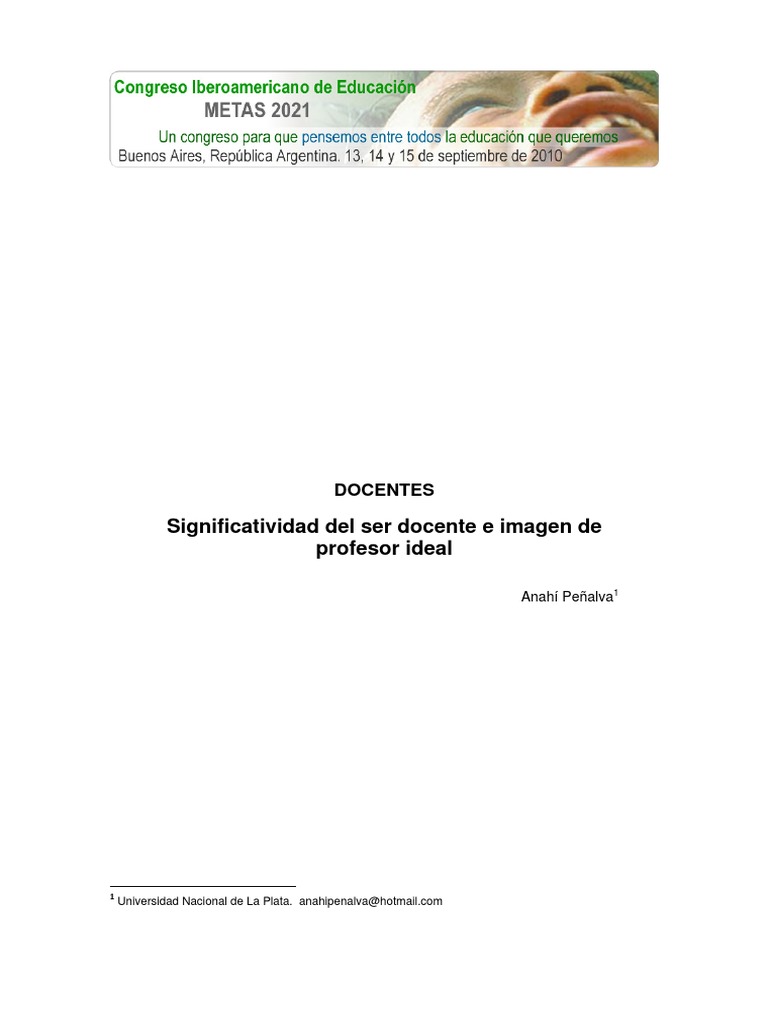 El Profesor Ideal PDF | PDF | Maestros | Conocimiento