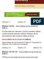 Mateo 1234, Mateo 1518-19, Marcos 721, Lucas 645 NBLA - ¡Camada de Víboras! ¿Cómo Pueden - Bible Gateway