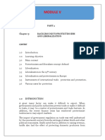 Module V BACKGROUND TO PROTECTIONISM AND LIBERALIZATION PDF