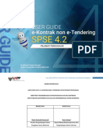 Panduan Penggunaan E-Kontrak Non E-Tendering (Pejabat Pengadaan) PDF