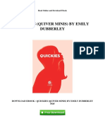 Quickies (Quiver Minis) by Emily Dubberley: Read Online and Download Ebook