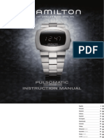 American-Classic Shaped Pulsomatic M032 Manual Hamilton