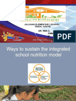 Best practices and challenges in implementing integrated school nutrition programs