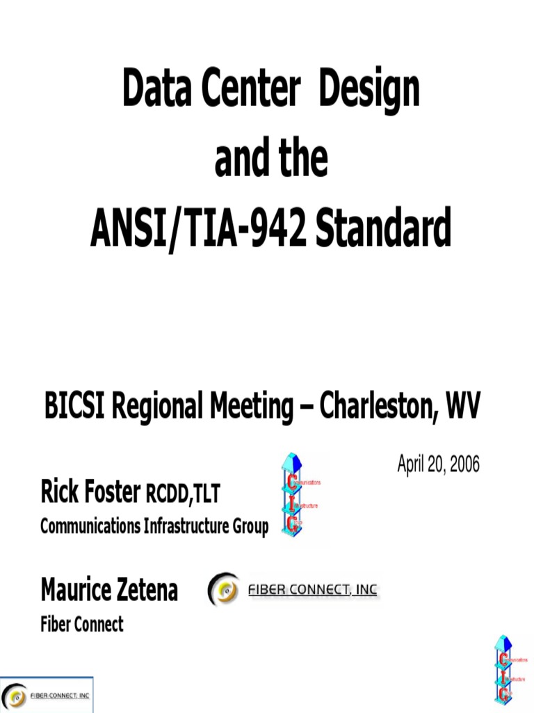 Data Center Design and The ANSI - TIA-942 Standard (PDFDrive ...