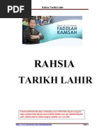 Rahsia Tarikh Lahir - Fadzilah Kamsah