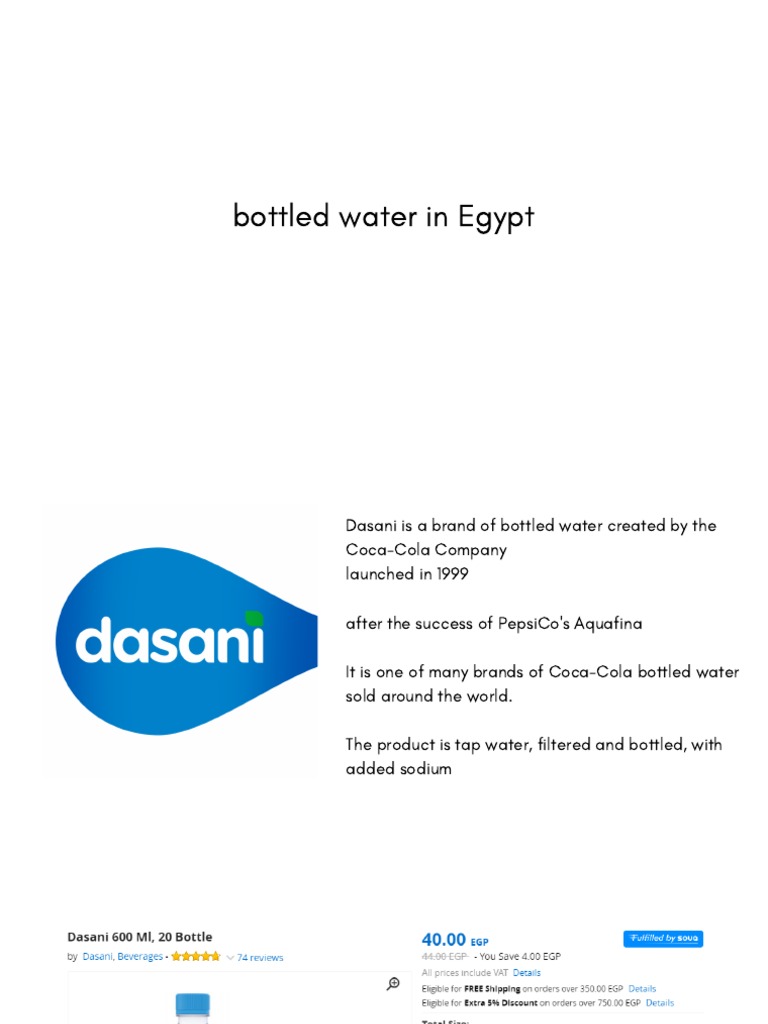 Bottled Water in Egypt PDF