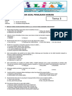 Soal Tematik Kelas 3 SD Tema 3 Subtema 3 Perubahan Wujud Benda Dan Kunci Jawaban PDF