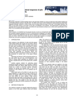 Pile Cap Effects On Lateral Response of Pile Groups and Piled Rafts