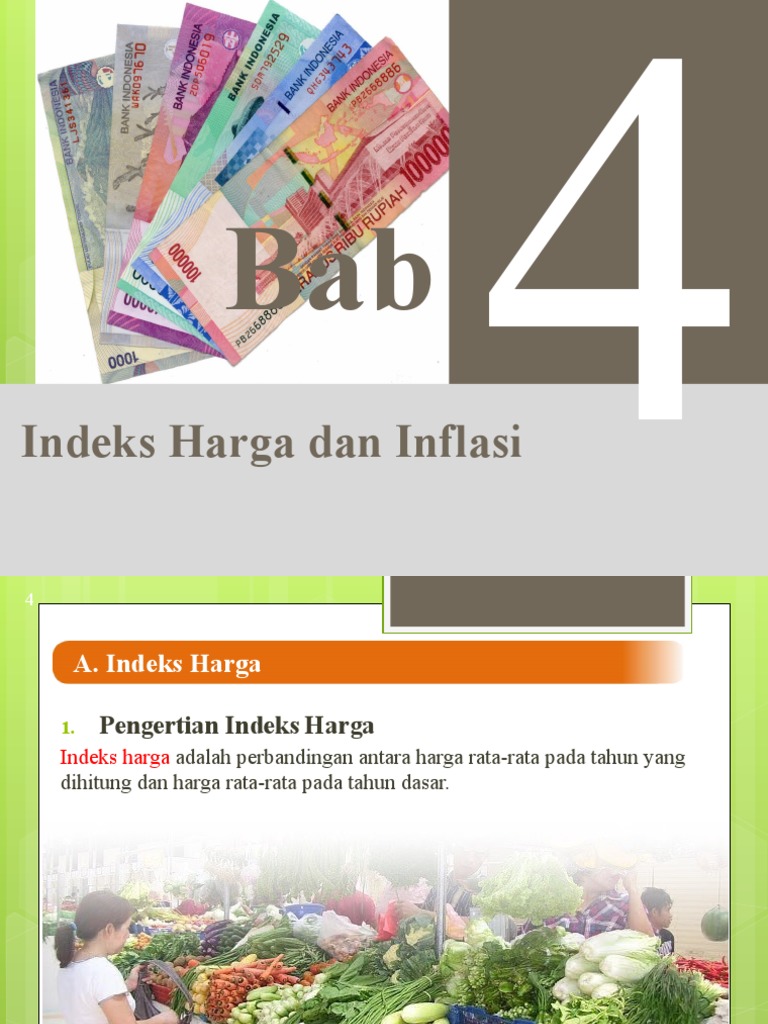 Indeks Harga & Inflasi: Pengertian, Tujuan, dan Pengendalian | PDF