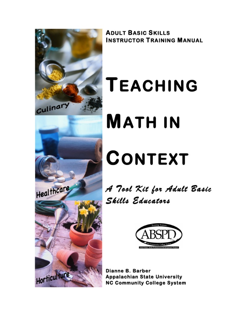 Teaching Math Tool Kit PDF PDF Gallon Pint