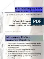 Chapter 5: Intercompany Profit Transactions - Inventories: Advanced Accounting