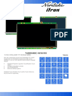 TU800X480C-K61XA1XX: Features 7.0 Inch Intelligent TFT Module Series