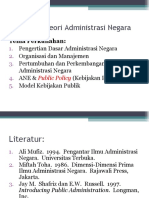 Pengantar Ilmu Administrasi Negara 2