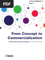 From Concept To Commercialization: A For The City of Toronto