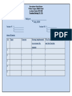 Transition Subject Document