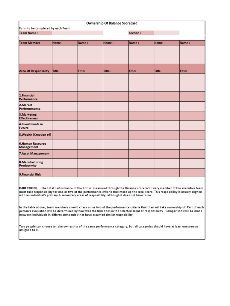 BSC Ownership Simulation | PDF