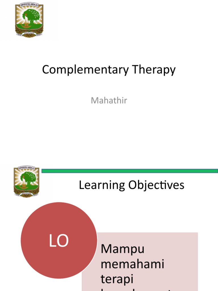 Understanding Complementary Therapy | PDF | Self-Improvement