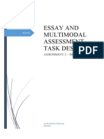 Essay and Multimodal Assessment Task Design