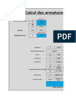 Calcul Armature Longi Poutre