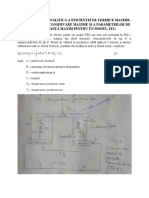 DETERMINAREA ANALITICĂ A EFICIENȚEI DE TERMICE MAXIME, A EFICIENȚEI DE CONSERVARE MAXIME ȘI A PARAMETRILOR DE PERFORMANȚĂ MAXIM PENTRU UN MODUL TEG.